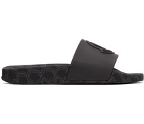 Black Jeanne Slides