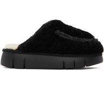 Black Bounce Slippers