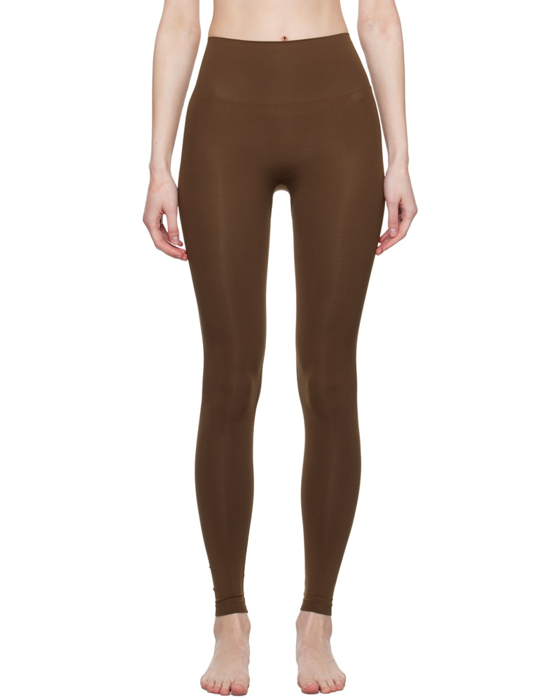 SKIMS Damen Brown Soft Smoothing Leggings