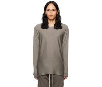 Khaki Arched Sweater