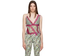 Multicolor Twisted Seashell Deconstructed Camisole