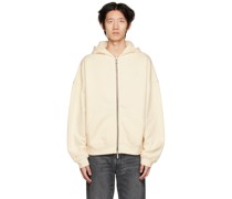 Off-White Embroidered Hoodie