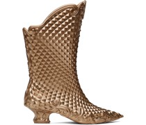 Gold Melissa Edition Court Boots