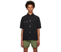 Black Zip Pocket Shirt