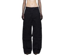 SSENSE Exclusive Black Hard Trousers