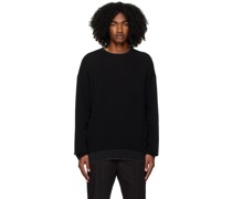 Black Layered Sweater