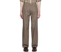 Brown Hard Twist Jeans