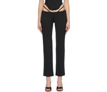 SSENSE Exclusive Black Thong Trousers