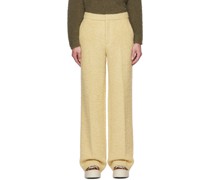 Yellow Shaggy Trousers