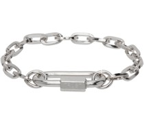 Silver Cable Chain Bracelet