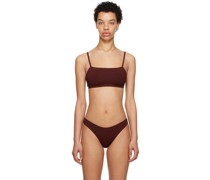 Brown Azur Bikini Top