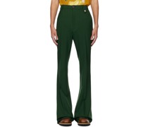 SSENSE Exclusive Green Mega Flared Trousers