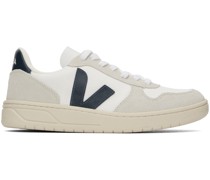 White V-10 B-Mesh Sneakers