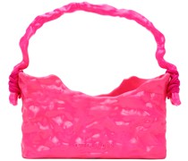 Pink Signature Baguette Bag