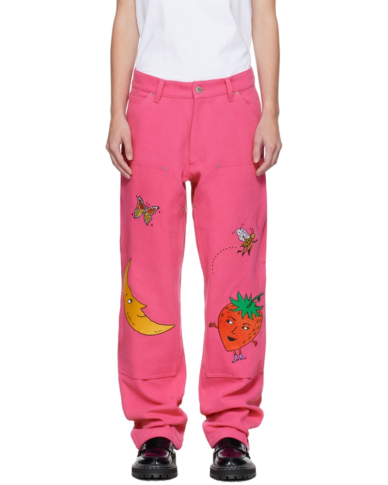 Sky High Farm Workwear Damen Pink Workwear Jeans