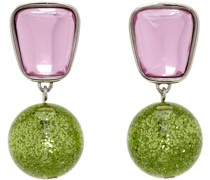 Pink & Green Acme Earrings