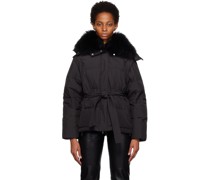 Black Convertible Down Jacket