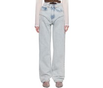SSENSE Exclusive Blue Jeans
