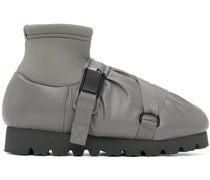 Gray Camp Mid Boots