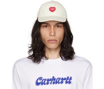 White Heart Patch Cap