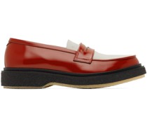 Red & White Type 5 Loafers