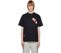 Black Hello Kitty Edition Apple T-Shirt