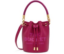 Pink 'The Leather Bucket' Bag