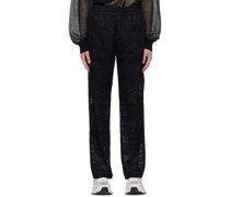 Black Camouflage Trousers