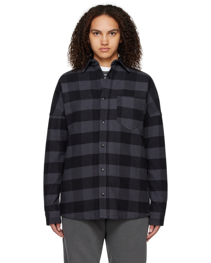 Palm Angels Damen Gray Classic Jacket