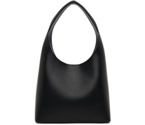 Black Midi Shoulder Bag