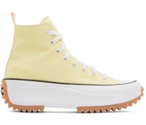 Yellow Run Star Hike Hi Sneakers