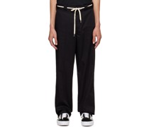 Black 'Le Pantalon Twill' Trousers