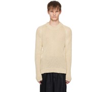 Beige Raglan Sweater
