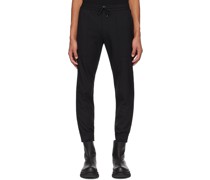 Black Drawstring Trousers