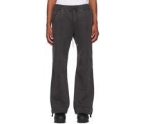 Gray Distressed Sweatpants