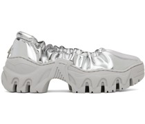 SSENSE Exclusive Silver Boccaccio II Ballerina Flats