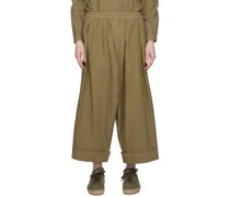 Khaki 'The Baker' Trousers