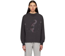 Gray Teddy Bear Long Sleeve T-Shirt