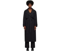 Black Maral Trench Coat