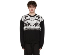 Black Barocco Sweatshirt