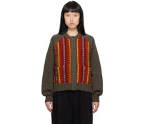 Brown Atomic Cardigan