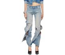 Blue Hook & Eye Jeans