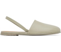 SSENSE Exclusive Green Marcella Slingback Slippers