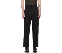 Black Gilles Trousers