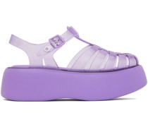Purple Possession Platform Sandals