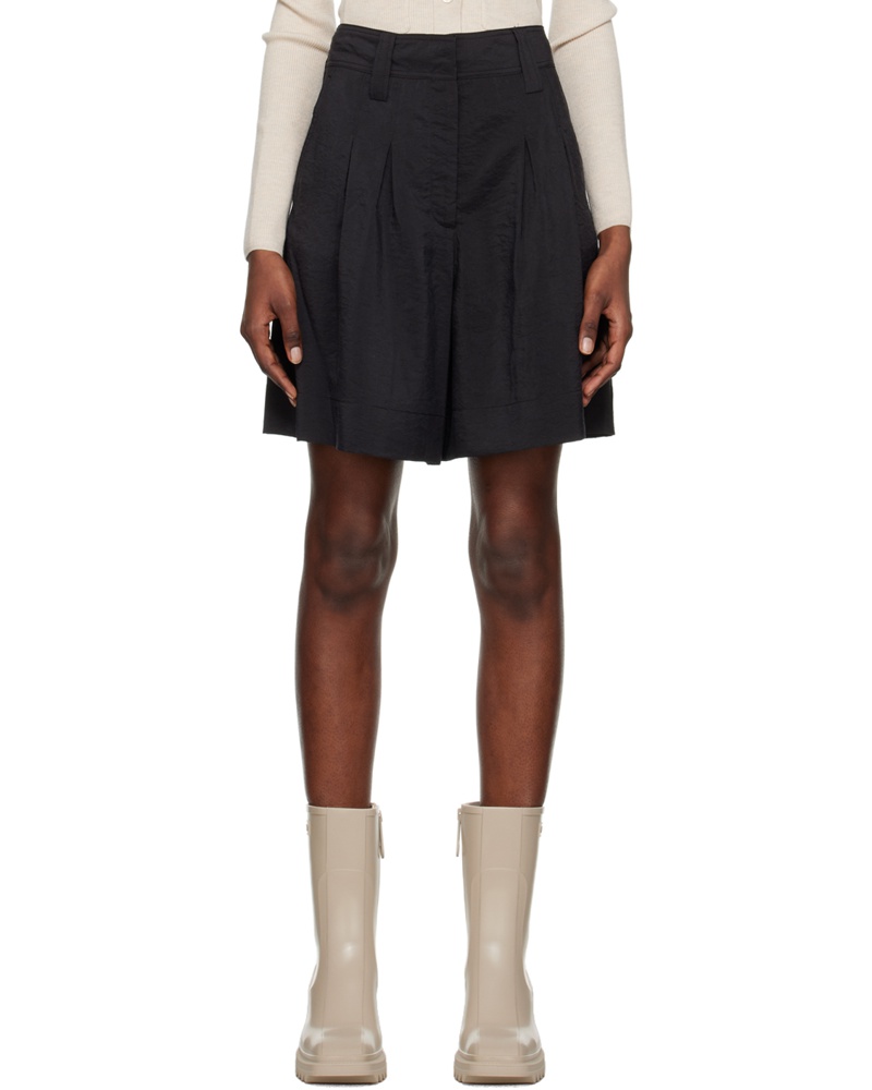 Joseph Damen Black Handley Shorts