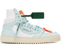 White & Blue 3.0 Off Court Sneakers