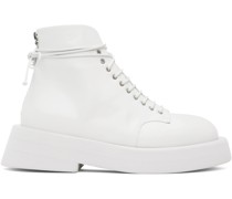 White Gomme Gommellone Boots