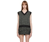 Black & White Lulu Vest