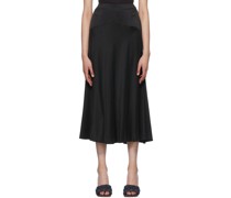 Black Clover Midi Skirt